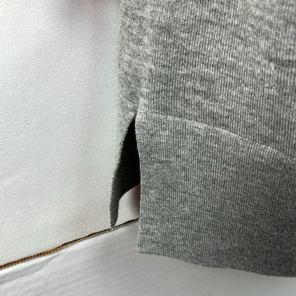 Loft Gray long button front cardigan sweater with pockets EUC size small - Picture 6 of 12